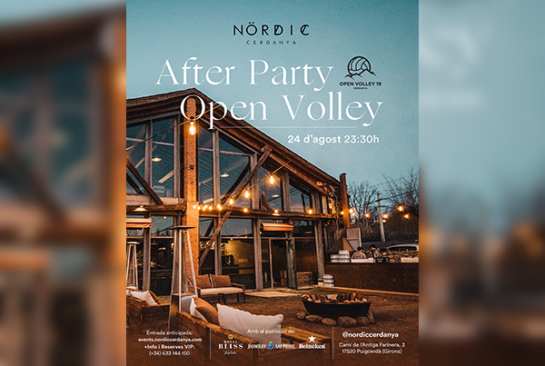 AFTERPARTY OPEN VOLLEY CERDANYA 2019
